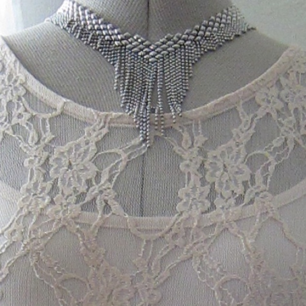 Sergio Gutierrez Liquid Metal Silky Necklace N16